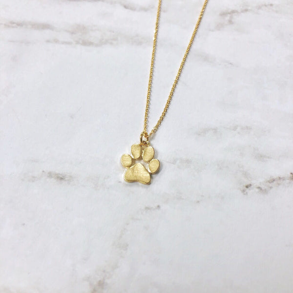 Paw Print Necklaces