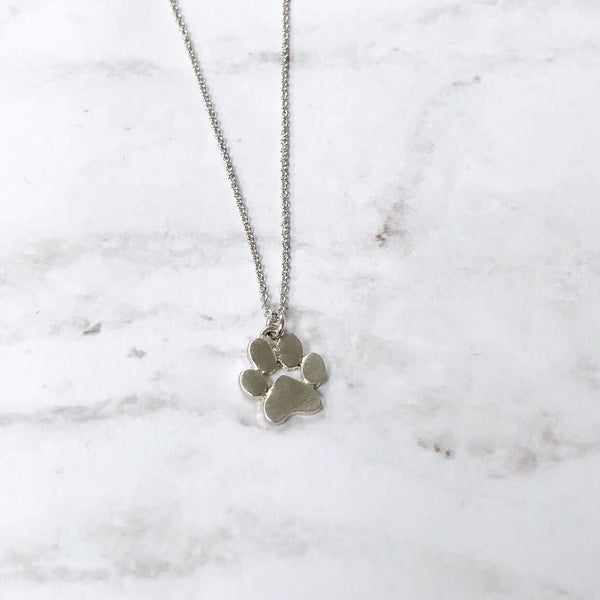 Paw Print Necklaces