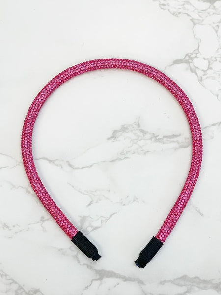 Skinny Rhinestone Headbands
