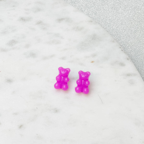 Gummy Bear Stud Earrings