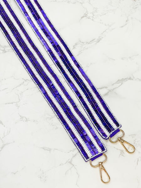 Game Day Sequin Purse Straps