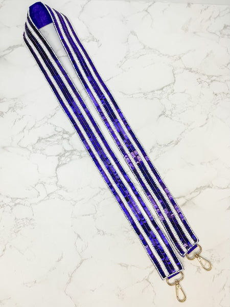 Game Day Sequin Purse Straps