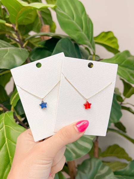 Star Pendant Necklaces