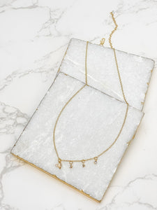 Saturn Opal Necklace