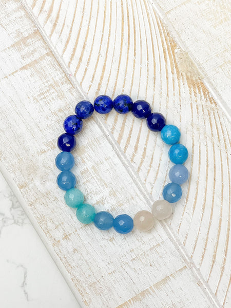 Semi Precious Stretch Beaded Bracelets