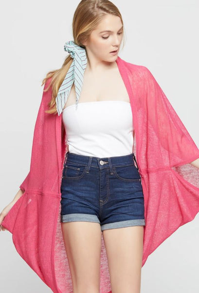 Sheer Lightweight Cocoon Kimono