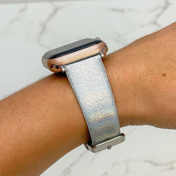 Metallic Adjustable Smart Watch Bands