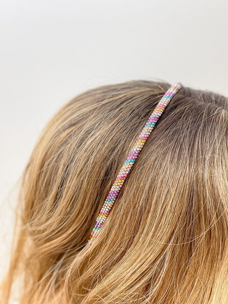 Skinny Rhinestone Headbands