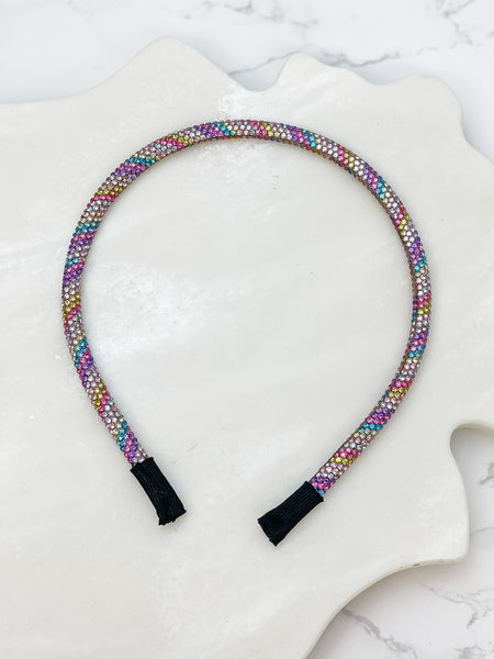 Skinny Rhinestone Headbands