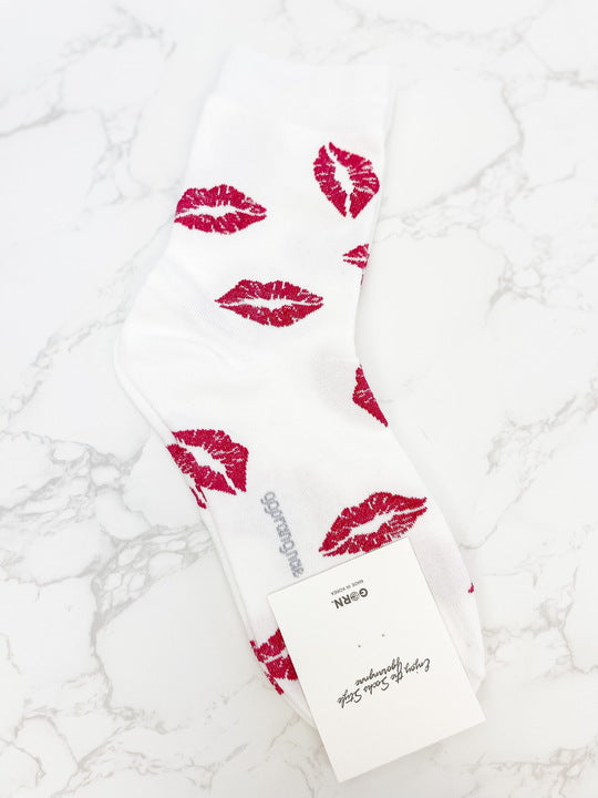 Smooches Crew Cut Socks