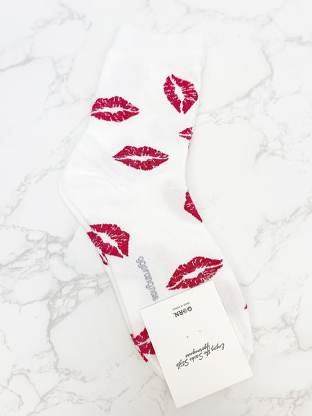 Smooches Crew Cut Socks