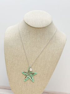 Starfish Charm Pendant Necklace