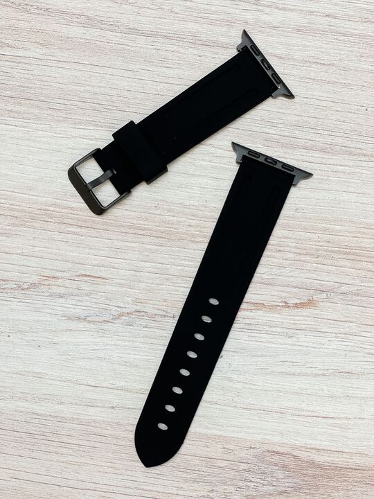 The Solid Sport Silicone Smart Watch Band - 42/44