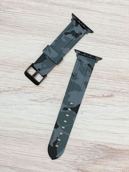 The Solid Sport Silicone Smart Watch Band - 42/44