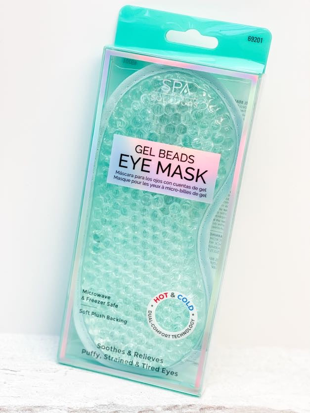 Gel Beads Eye Mask - Aqua