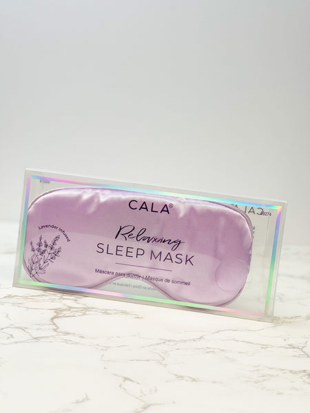 Lavender Satin Sleep Mask