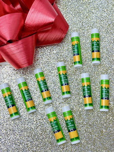 'Thank you' Holiday Peppermint Lip Balm - Pack of 10
