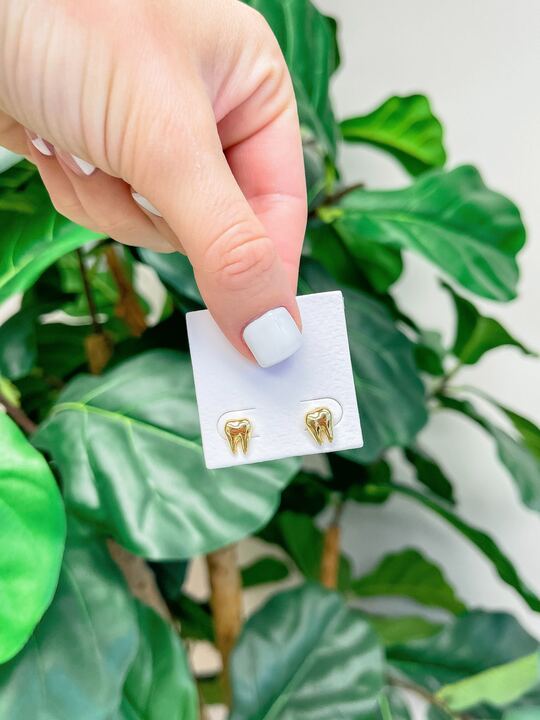 Molar Stud Earrings