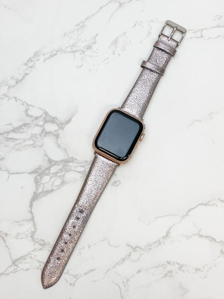 Metallic Adjustable Smart Watch Bands