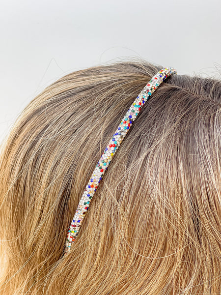 Skinny Rhinestone Headbands