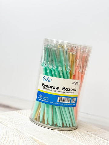 Facial/Eyebrow Razors - Assorted