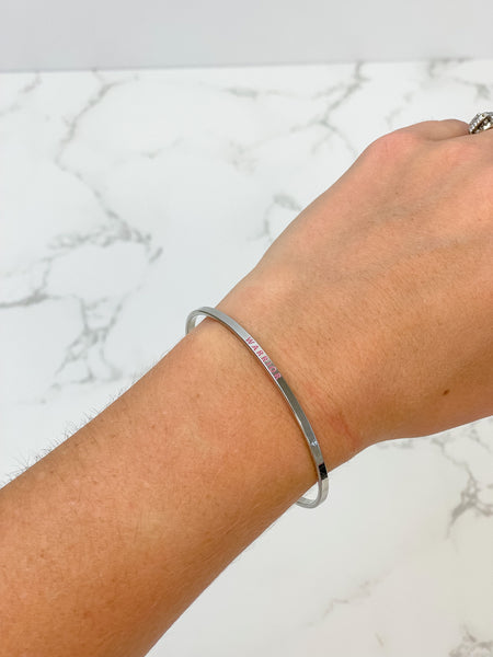 'Warrior' Sentiment Bracelets
